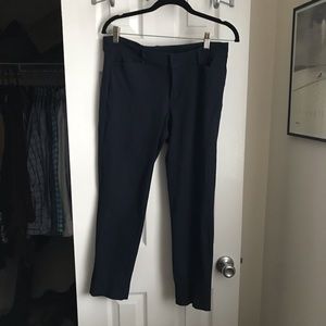 Navy Blue Basic Work Pants
